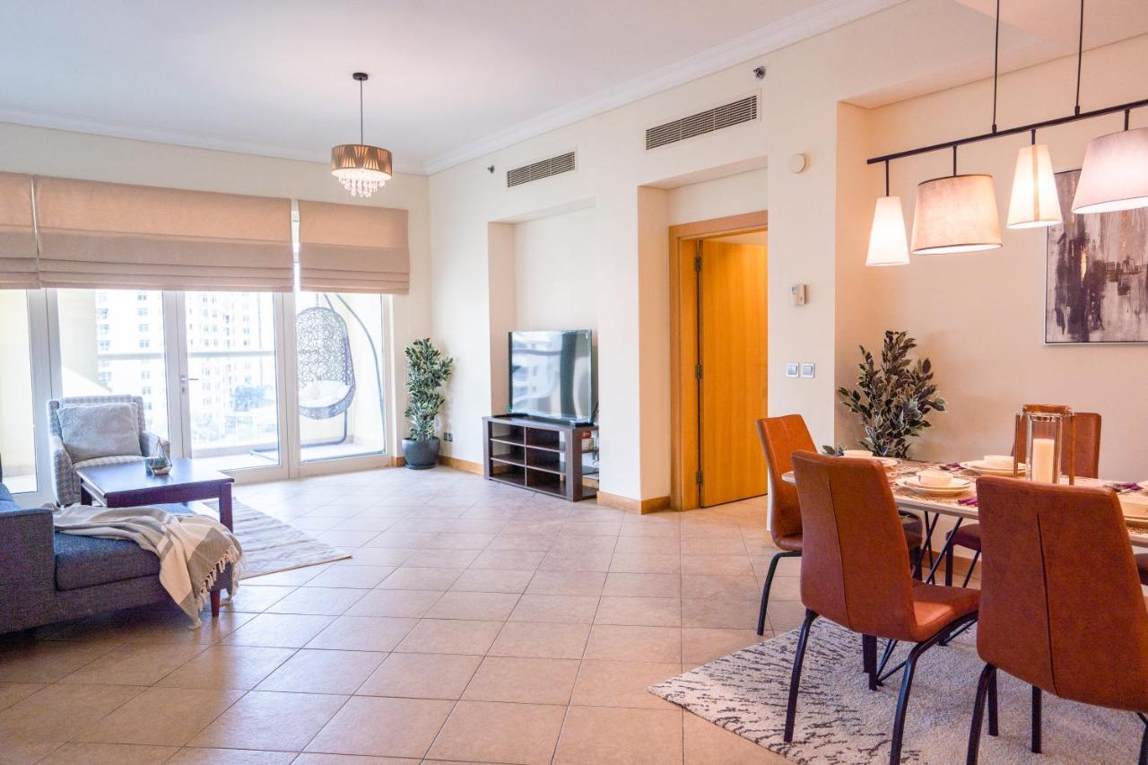 Luxury 4Br Apt - Palm Jumeriah - Beach Club Access Dubai Luaran gambar